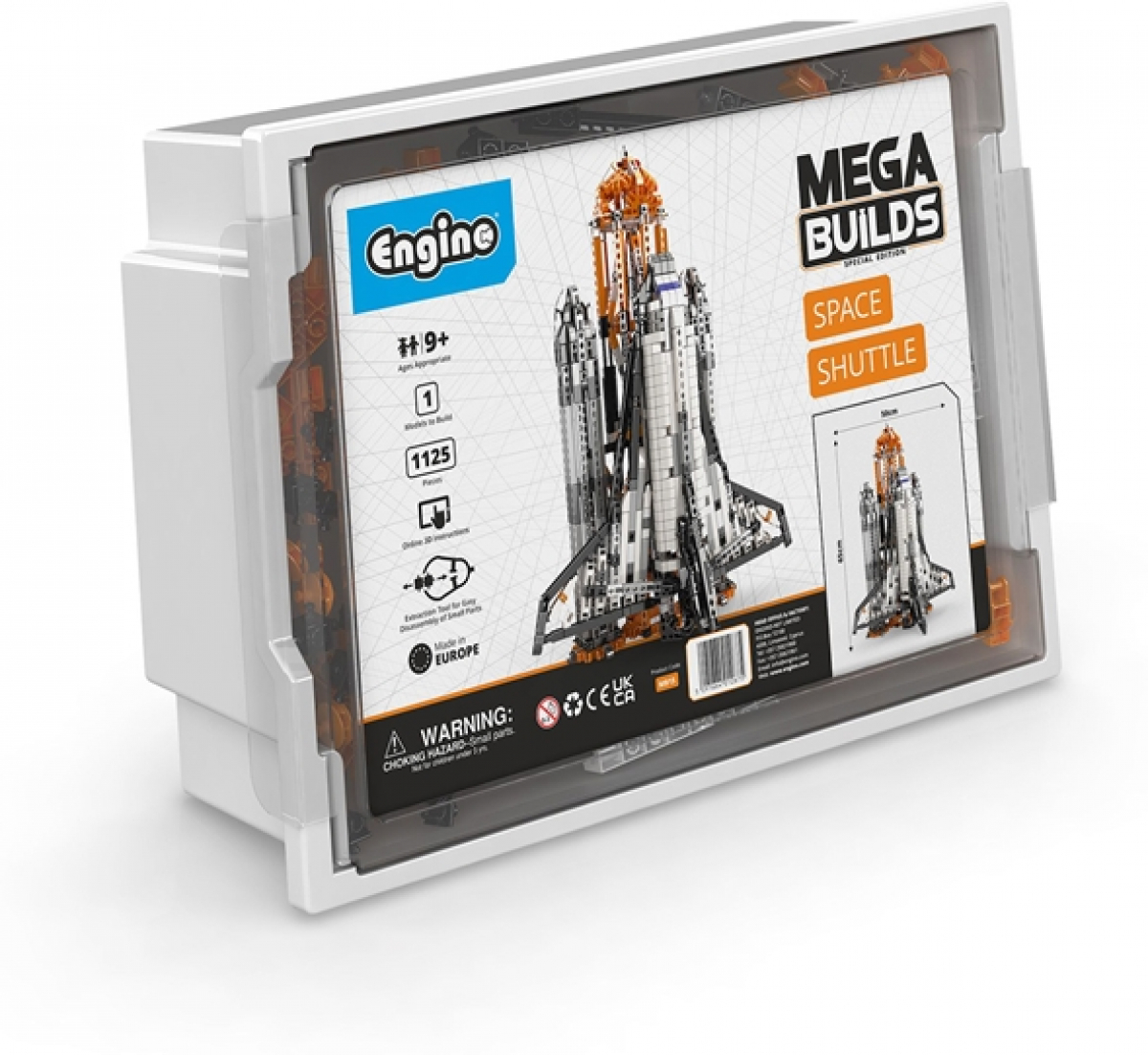 Engino Конструктор MB15 Mega Builds - Космическа совалкана ниска цена с бърза доставка - BestPC.BG