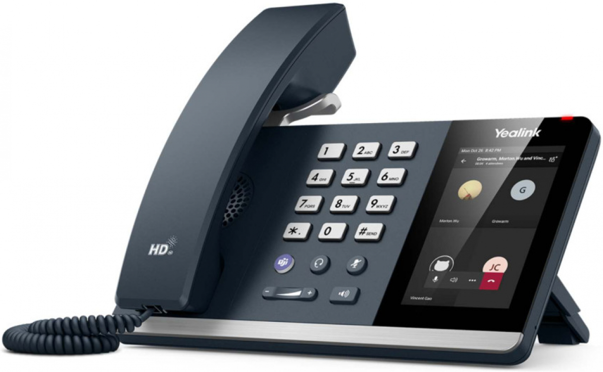 IP телефон Yealink MP54 IP телефон, Bluetooth донгъл, WiFi донгъл, MS, сивна ниска цена с бърза доставка - BestPC.BG