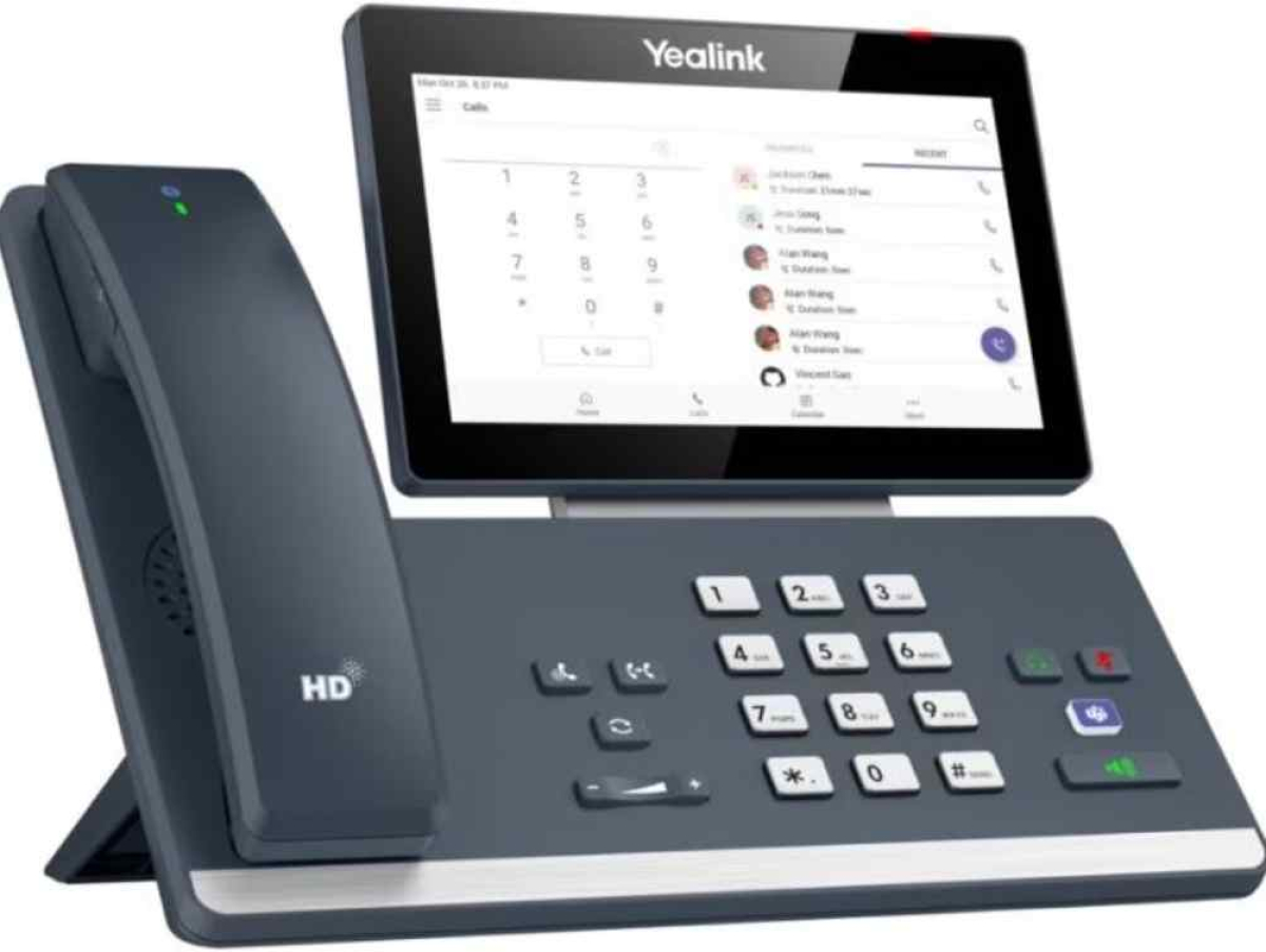 IP телефон Yealink MP58 WH SFB IP телефон, Bluetooth, WiFi, MS, сивна ниска цена с бърза доставка - BestPC.BG