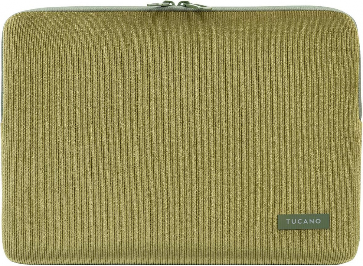 TUCANO BFVELMB13-V :: Неопренов калъф за 13" лаптоп, VELLUTO, зеленна ниска цена с бърза доставка - BestPC.BG