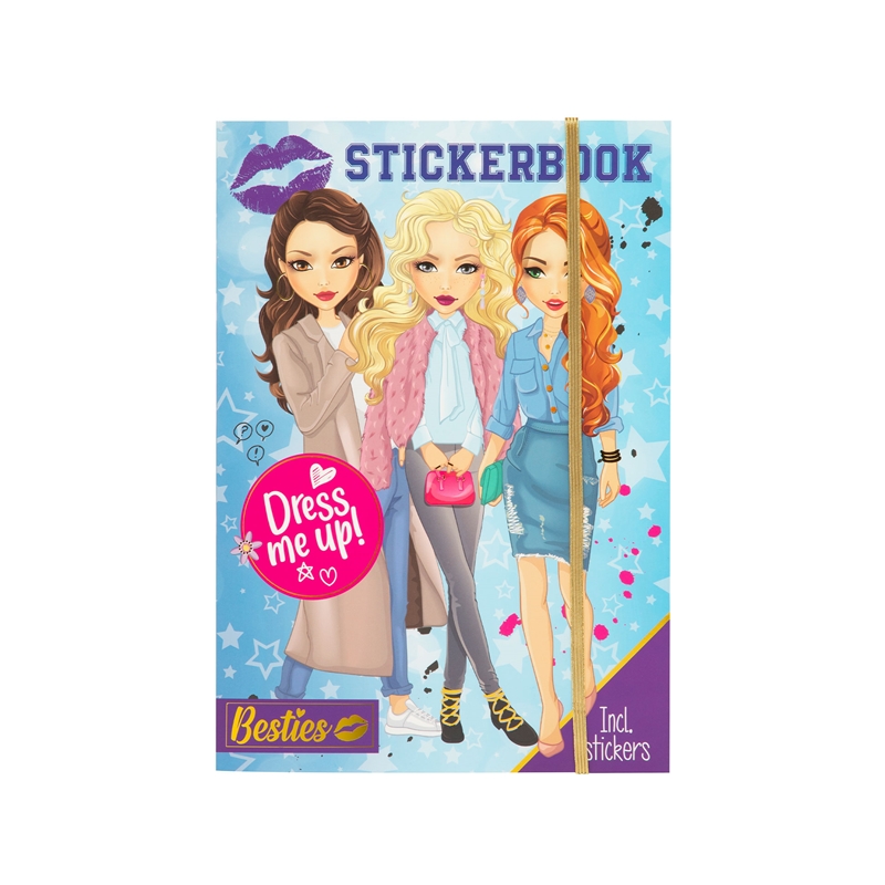 Moxy Книжка със стикери Облечи ме, А4, 10 листана ниска цена с бърза доставка - BestPC.BG