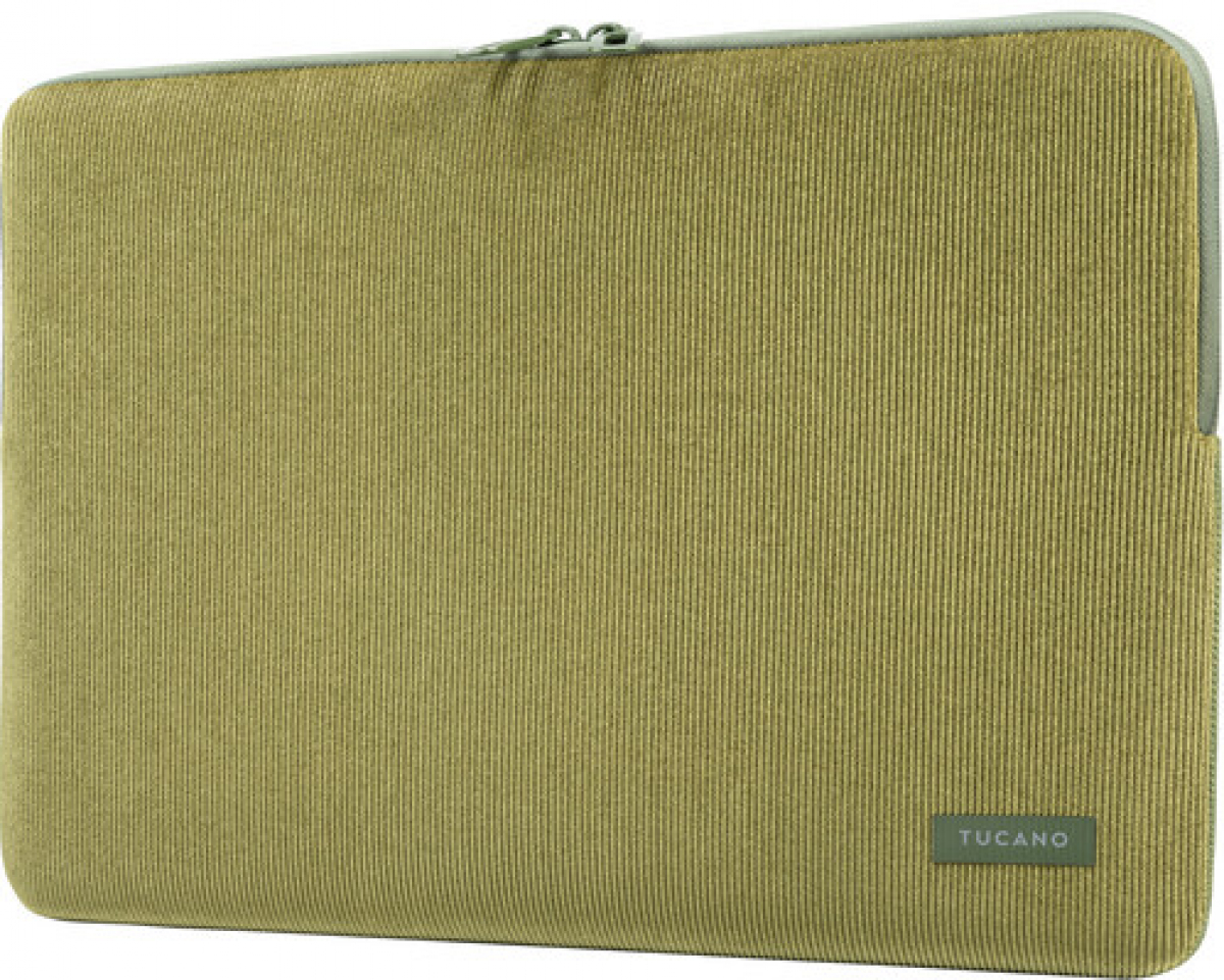 TUCANO BFVELMB16-V :: Неопренов калъф за 16" лаптоп, VELLUTO, зеленна ниска цена с бърза доставка - BestPC.BG