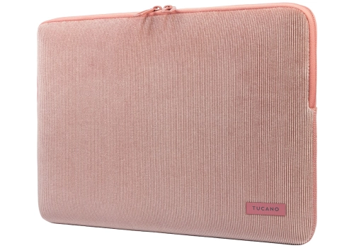 TUCANO BFVELMB14-PK :: Неопренов калъф за 14" лаптоп, VELLUTO, розовна ниска цена с бърза доставка - BestPC.BG