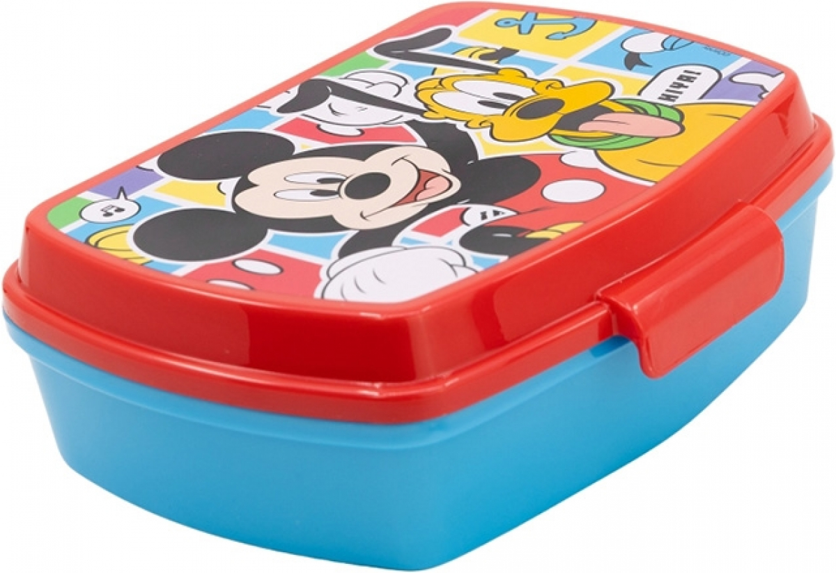 Stor Кутия за сандвичи Mickey Mouse, 5.6 х 14 х 17 cmна ниска цена с бърза доставка - BestPC.BG