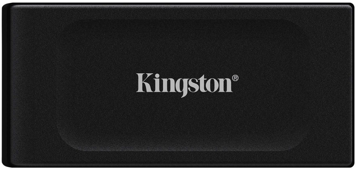 SSD външен Kingston XS1000, 1TB SSD външен, USB 3.2 Gen 2, черен цвятна ниска цена с бърза доставка - BestPC.BG