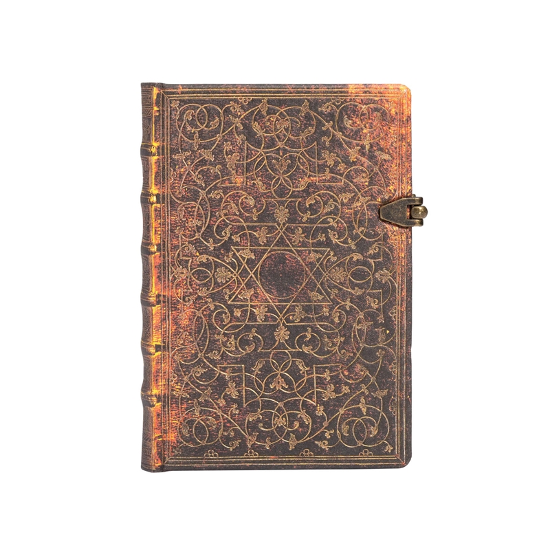 Paperblanks Тефтер Grolier, Mini, широки редове, твърда корица, 120 листана ниска цена с бърза доставка - BestPC.BG