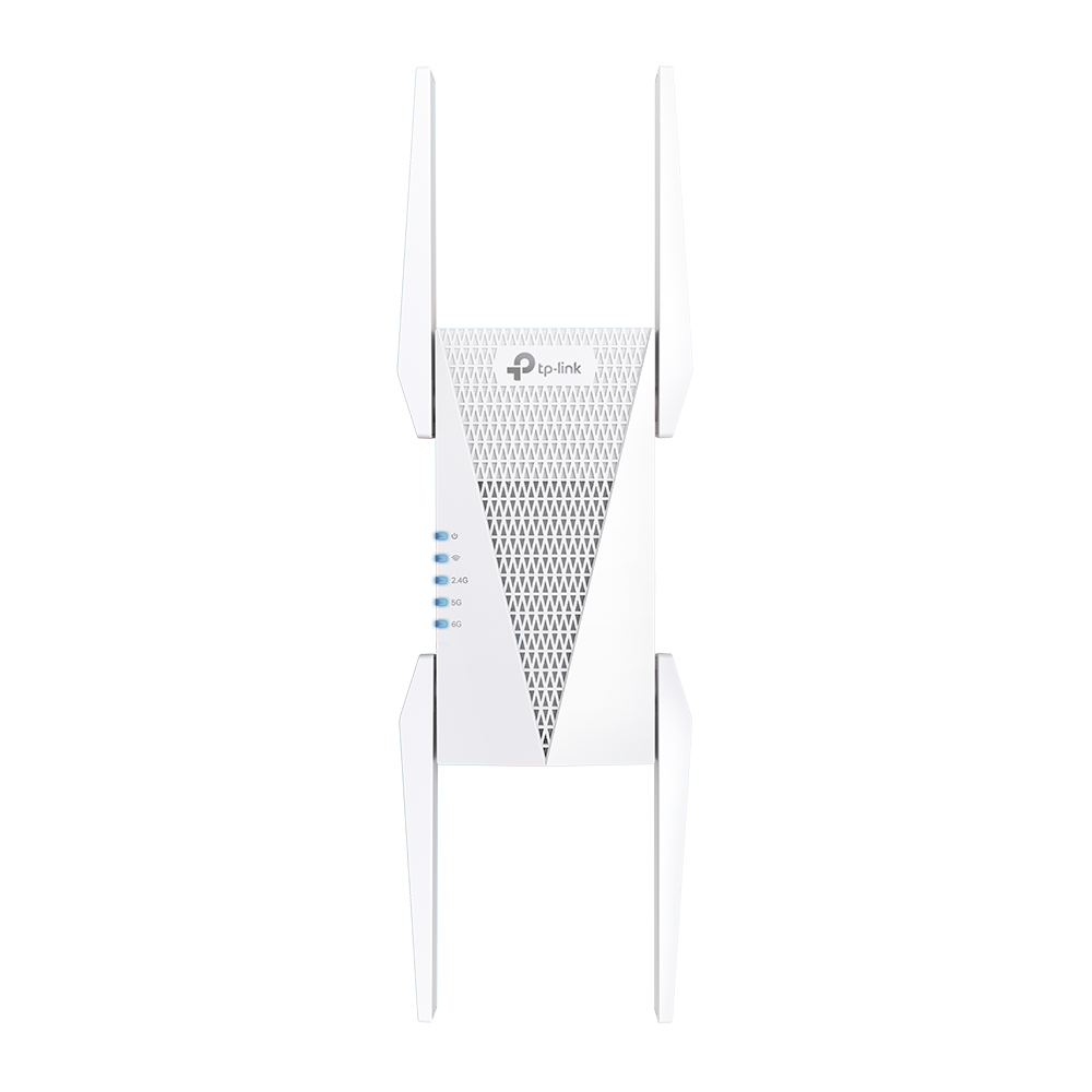 Безжичен екстендър TP-Link RE815XE AXE5400, FCC, RoHS, WiFi 6E 802.11ax, x 10/100/1000 Base-T, 6 GHzна ниска цена с бърза доставка - BestPC.BG