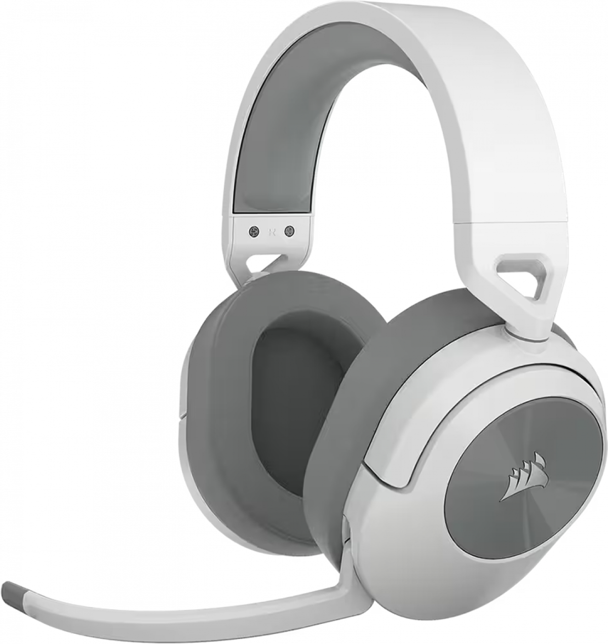 Слушалки Corsair HS55, безжични, геймърски, вграден микрофон, белина ниска цена с бърза доставка - BestPC.BG