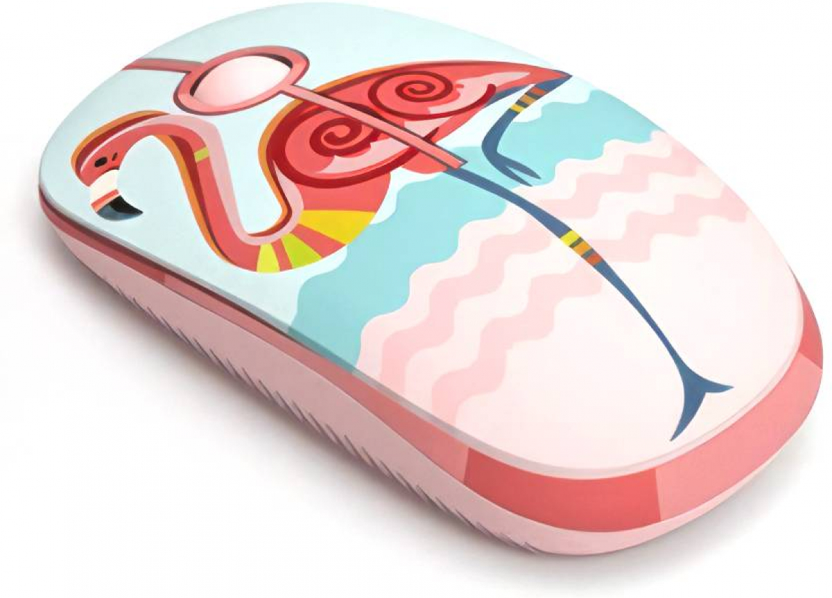 Tellur безжична оптична мишка, декорирана като фламинго, 1600 DPI, LEDна ниска цена с бърза доставка - BestPC.BG