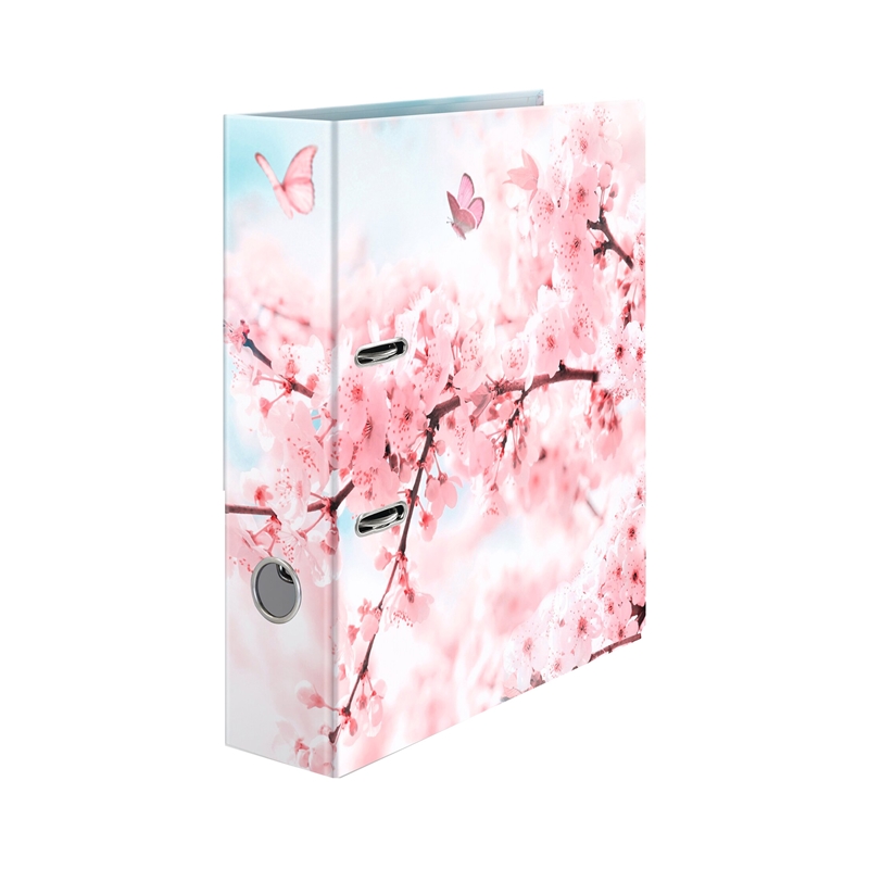 Herma Класьор Flowers, 7 cm, вишневна ниска цена с бърза доставка - BestPC.BG