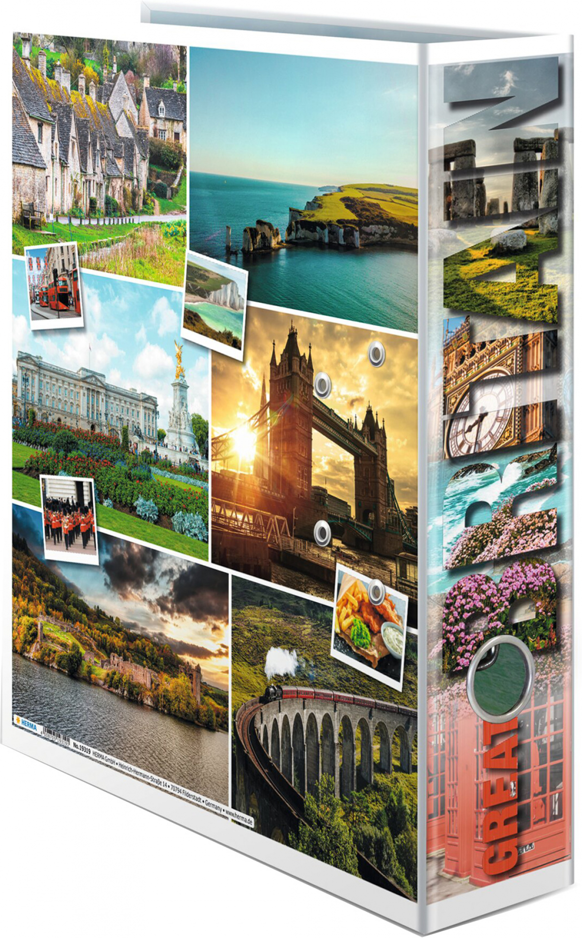 Herma Класьор Europe, 7 cm, Великобританияна ниска цена с бърза доставка - BestPC.BG