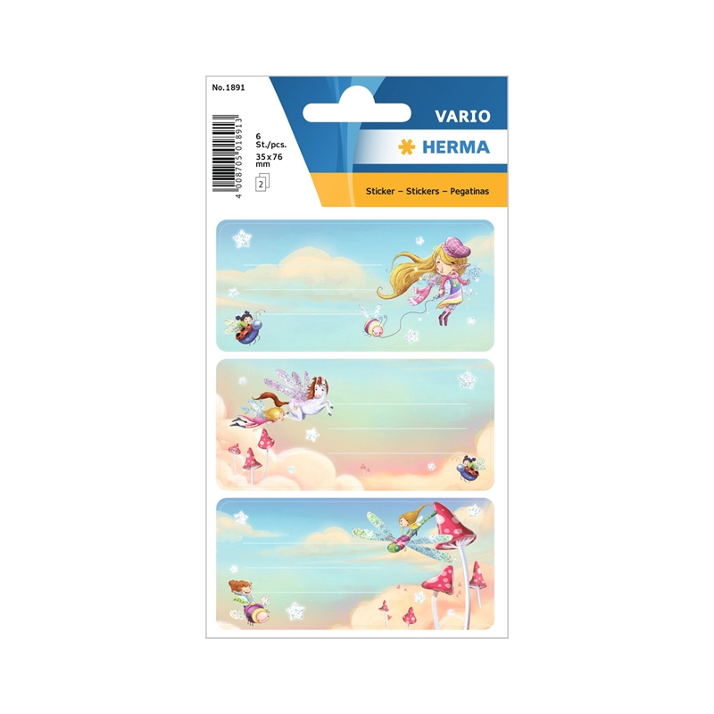 Herma Самозалепващи се етикети Приказен танц, ученически, 6 брояна ниска цена с бърза доставка - BestPC.BG