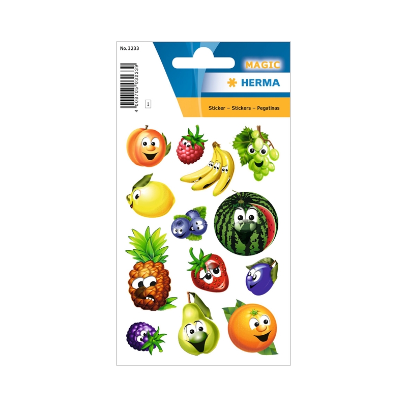 Herma Самозалепващи се етикети Плодове, 1 листна ниска цена с бърза доставка - BestPC.BG