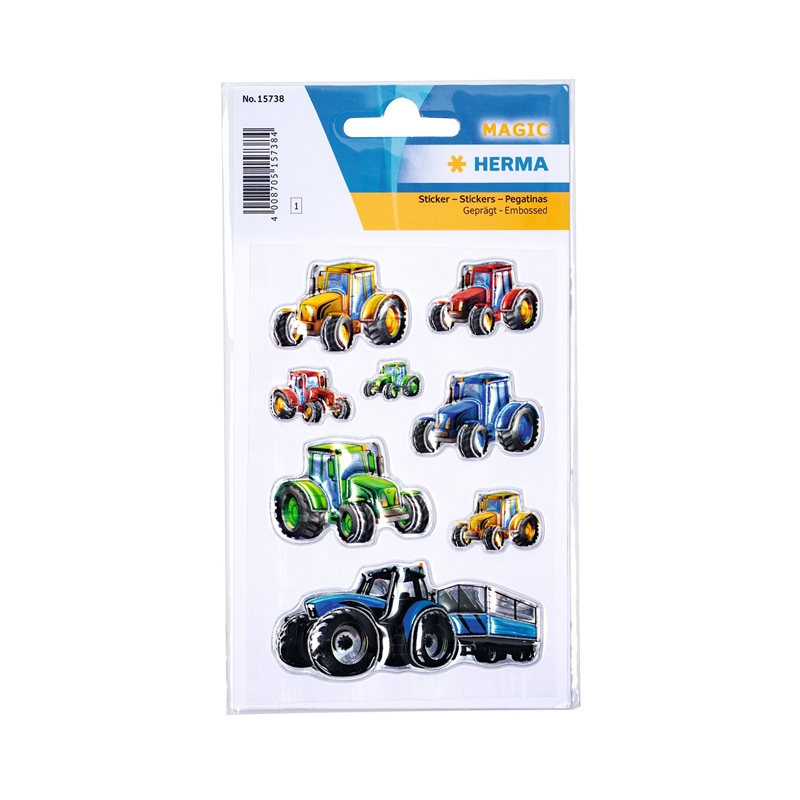Herma Самозалепващи се етикети Трактори, 1 листна ниска цена с бърза доставка - BestPC.BG