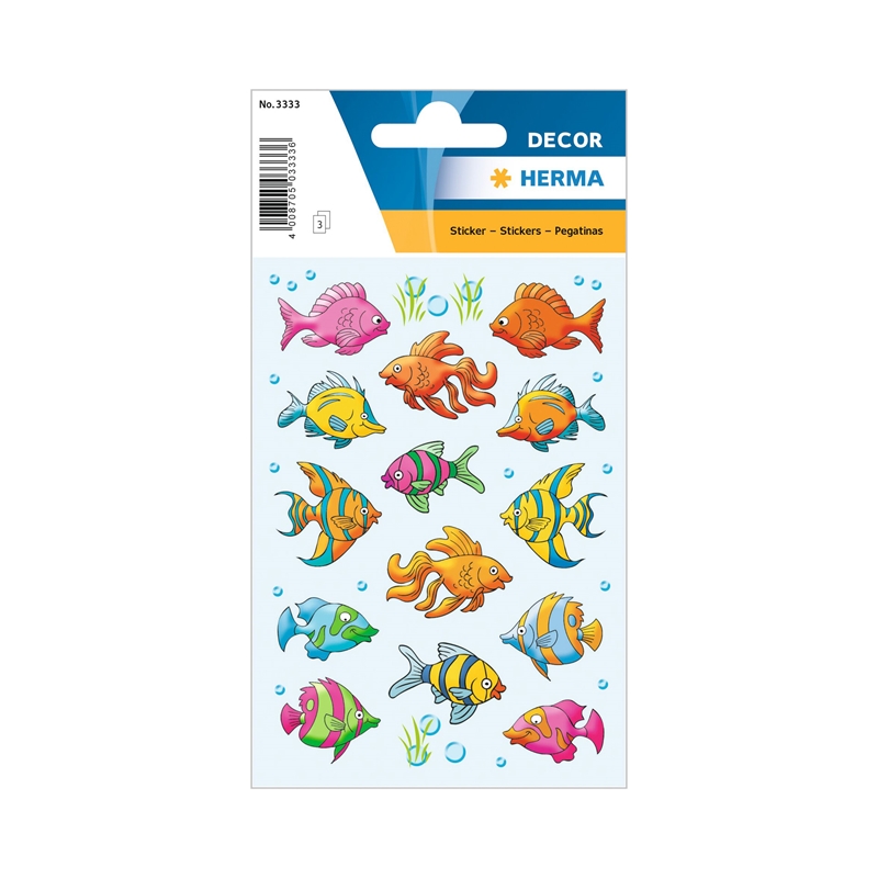 Herma Самозалепващи се етикети Риби, 1 листна ниска цена с бърза доставка - BestPC.BG