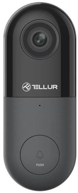 Продукт Tellur Video DoorBell видео звънец, 1080p, Micro SD, PIR сензор, черенна ниска цена с бърза доставка - BestPC.BG