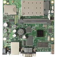 Рутер/Маршрутизатор Mikrotik RB411UAHR, 1x 10/100Mbps, RS232, USB, MiniPCI-e, PoE, 2.4 GHzна ниска цена с бърза доставка - BestPC.BG