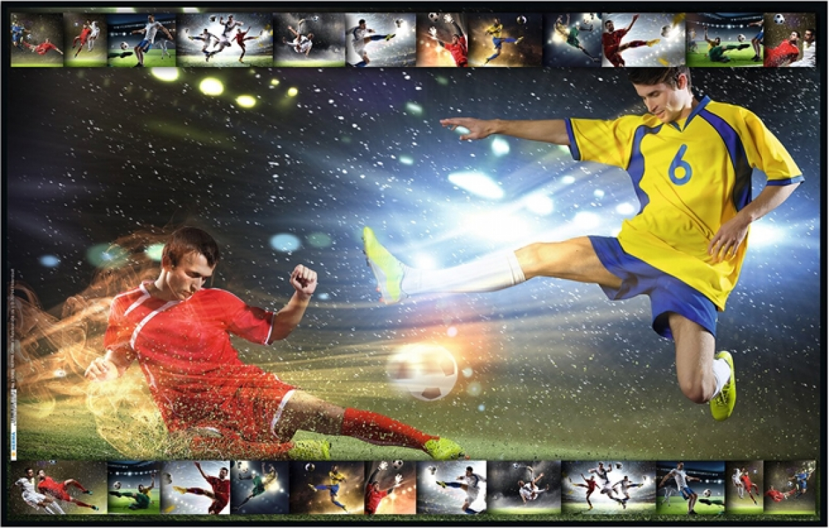 Продукт Herma Подложка за бюро, 55 x 35 cm, футболна ниска цена с бърза доставка - BestPC.BG