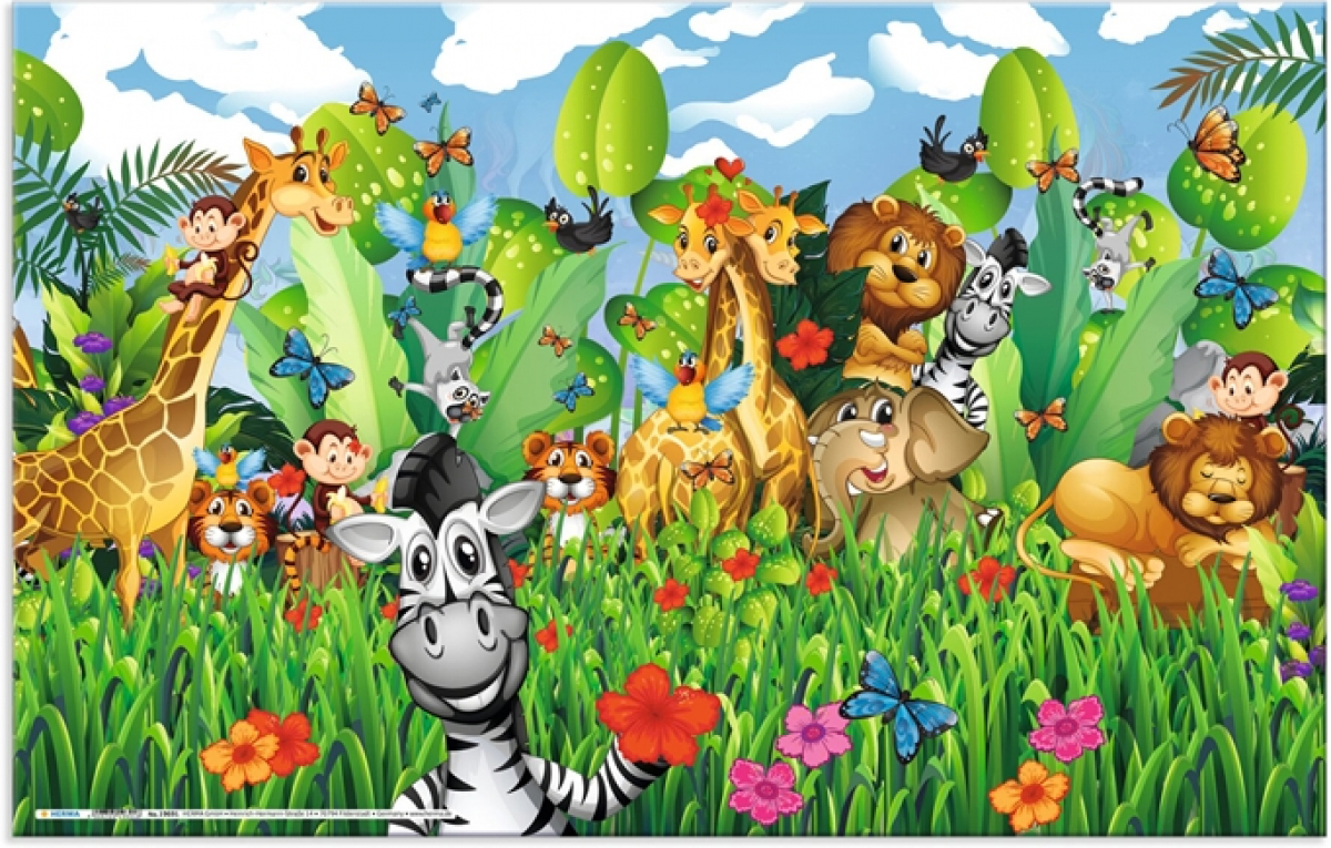 Herma Подложка за бюро, 55 x 35 cm, джунглана ниска цена с бърза доставка - BestPC.BG