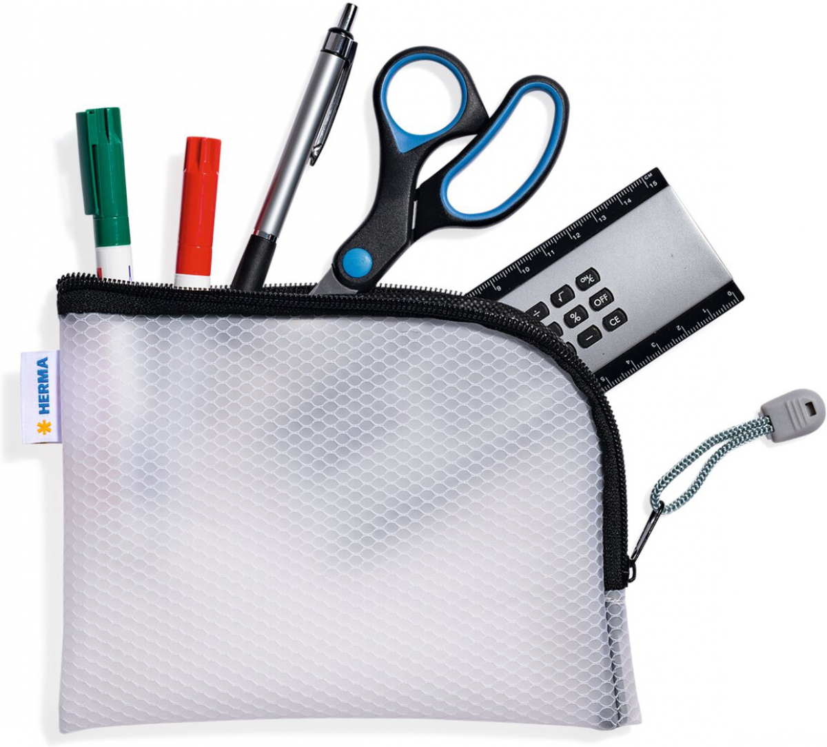 Herma Папка Universal, A6, с цип, чернана ниска цена с бърза доставка - BestPC.BG