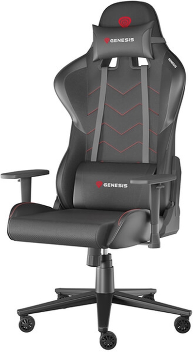 Геймърски стол Genesis Gaming Chair NITRO 550 G2 Черен/Червенна ниска цена с бърза доставка - BestPC.BG