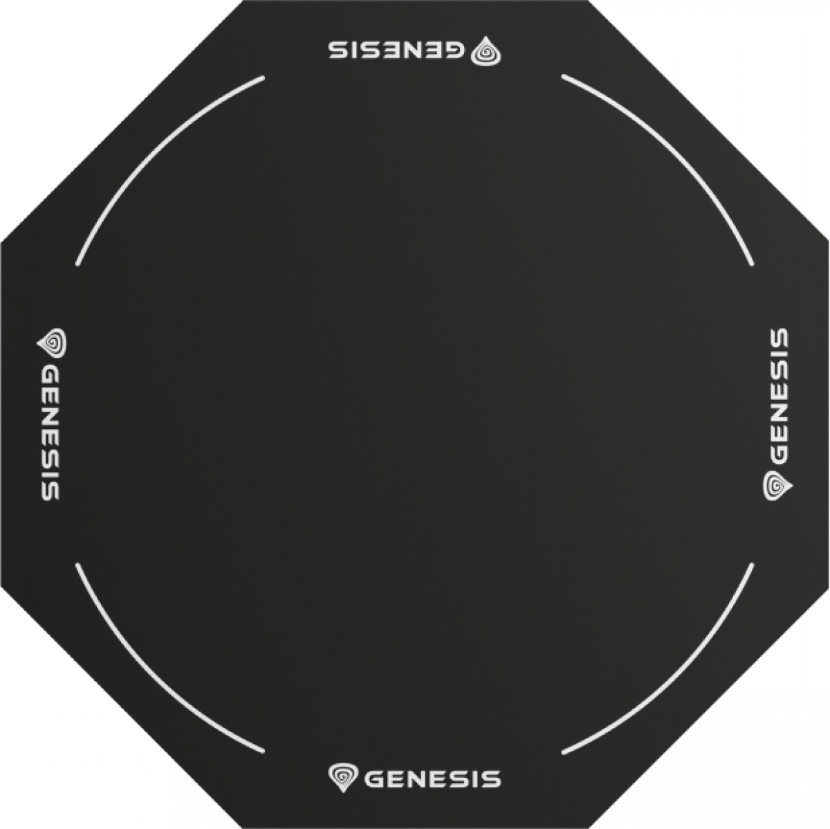 Genesis Protective Floor Mat Tellur 400 Octagon Logo 100cmна ниска цена с бърза доставка - BestPC.BG