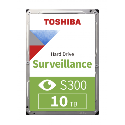 HDD за DVR-видеонаблюдение Твърд диск Toshiba S300 - HDWV110UZSVA, 1TB, 3.5inch, 5700RPMна ниска цена с бърза доставка - BestPC.BG