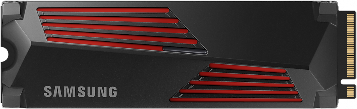 SSD Samsung SSD 990 PRO 1TB Heatsink PCIe 4.0 NVMe 2.0 M.2 V-NAND 3-bit MLC, 256-bitна ниска цена с бърза доставка - BestPC.BG