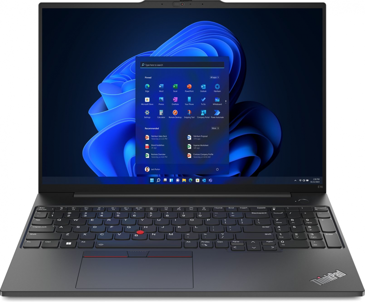 Лаптоп Lenovo ThinkPad E16 G1, Ryzen 5 7530U, 24GB DDR4, 1TB SSD NVMe, Radeon Graphics, 16"на ниска цена с бърза доставка - BestPC.BG