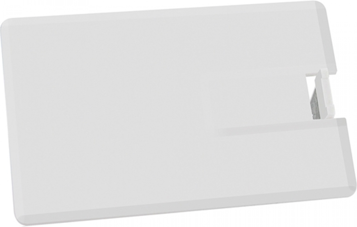 USB флаш памет Credit Card, USB 2.0, 16 GB, без лого, бялана ниска цена с бърза доставка - BestPC.BG