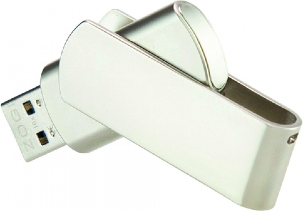 USB флаш памет Premium, USB 2.0, 16 GB, метална, сребристана ниска цена с бърза доставка - BestPC.BG