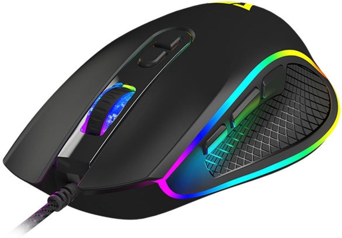 Мишка Mouse Modecom Volcano Veles RGB Gaming, Чернана ниска цена с бърза доставка - BestPC.BG