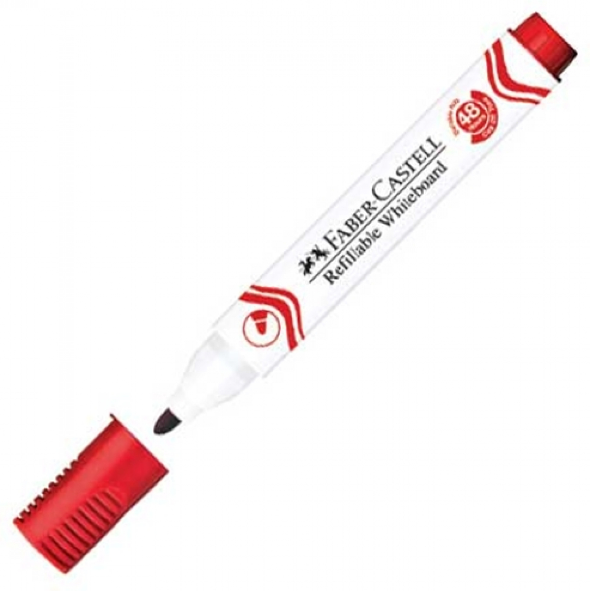 Faber-Castell Борд маркер за бяла дъска W20, червенна ниска цена с бърза доставка - BestPC.BG