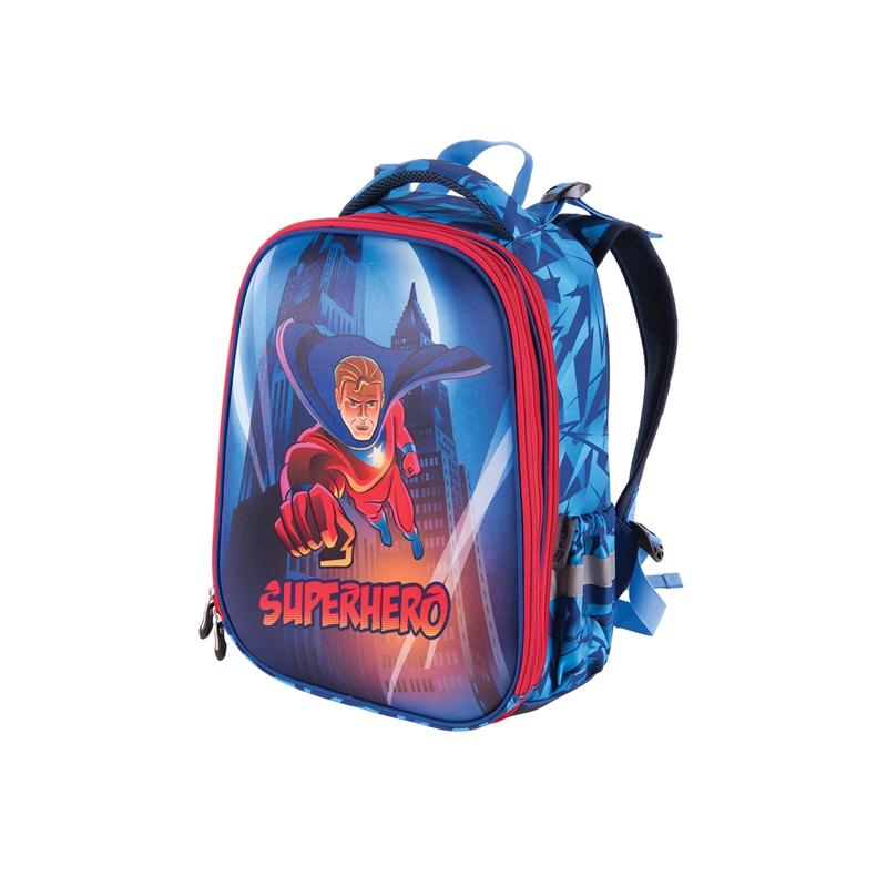 Pulse Раница Anatomic Cube - Superhero, синьо-червенана ниска цена с бърза доставка - BestPC.BG