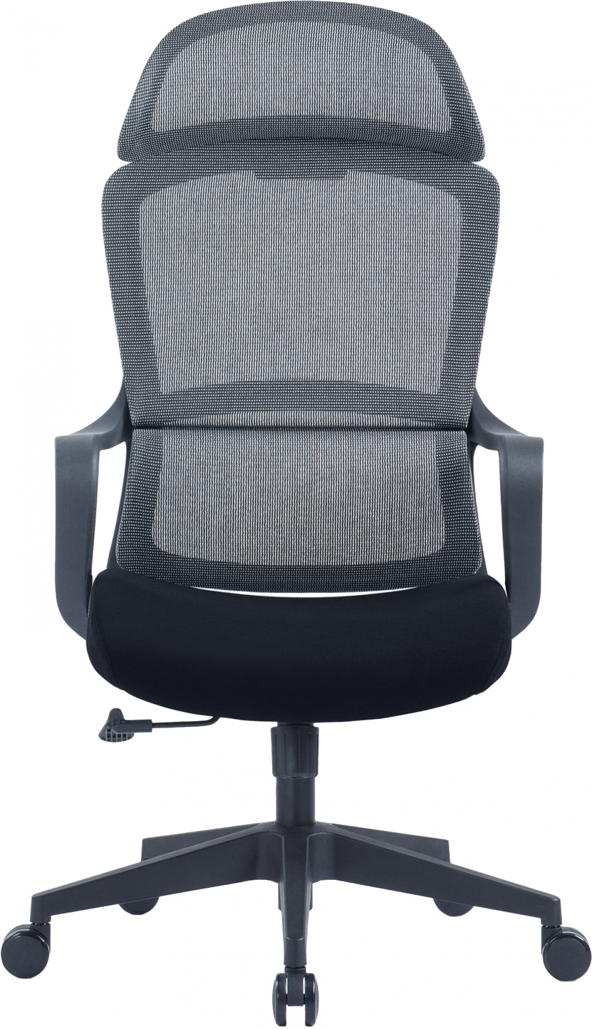 RFG Директорски стол Best HB, дамаска и меш, сива седалка, черна облегалкана ниска цена с бърза доставка - BestPC.BG