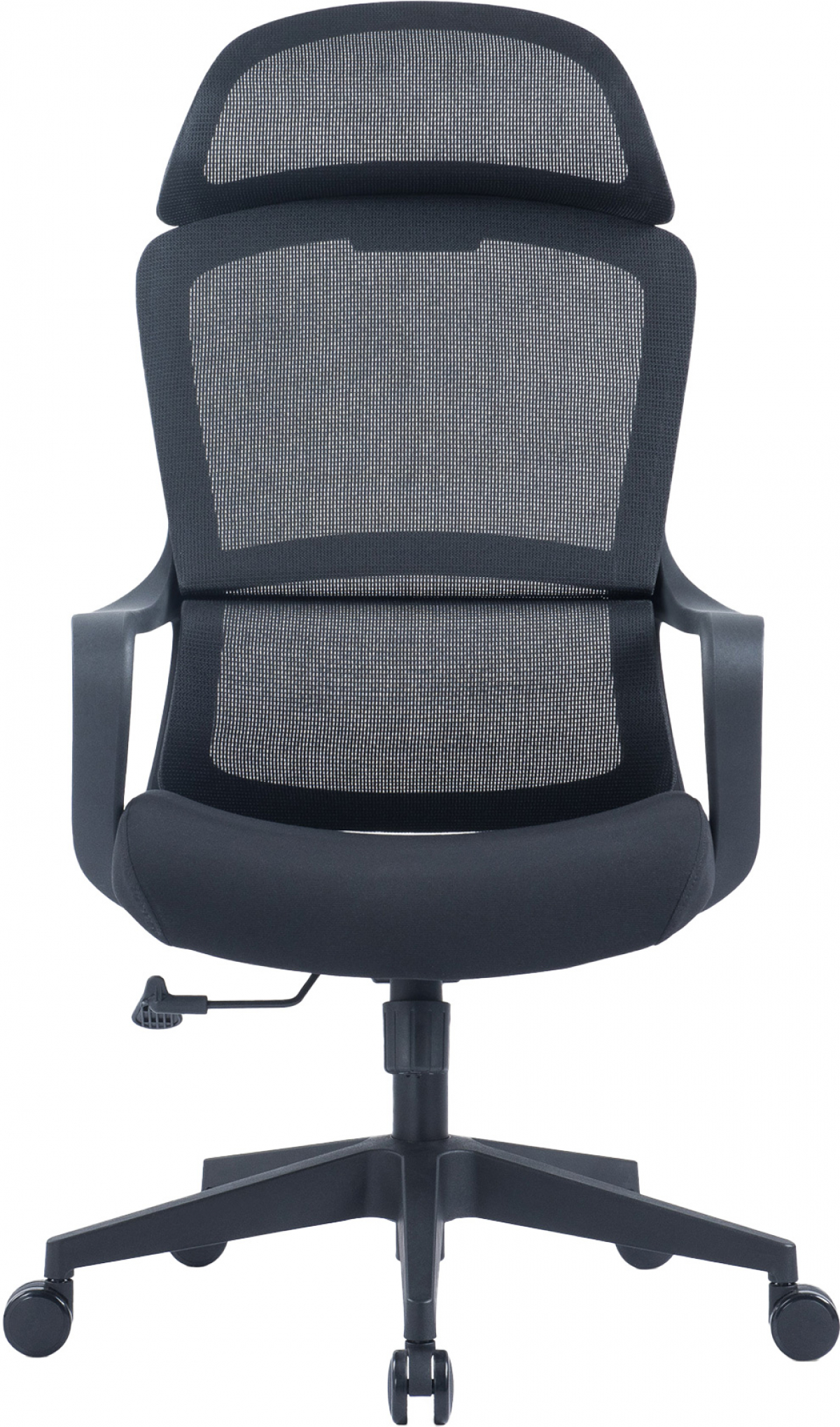 RFG Директорски стол Best HB, дамаска и меш, черна седалка, черна облегалкана ниска цена с бърза доставка - BestPC.BG