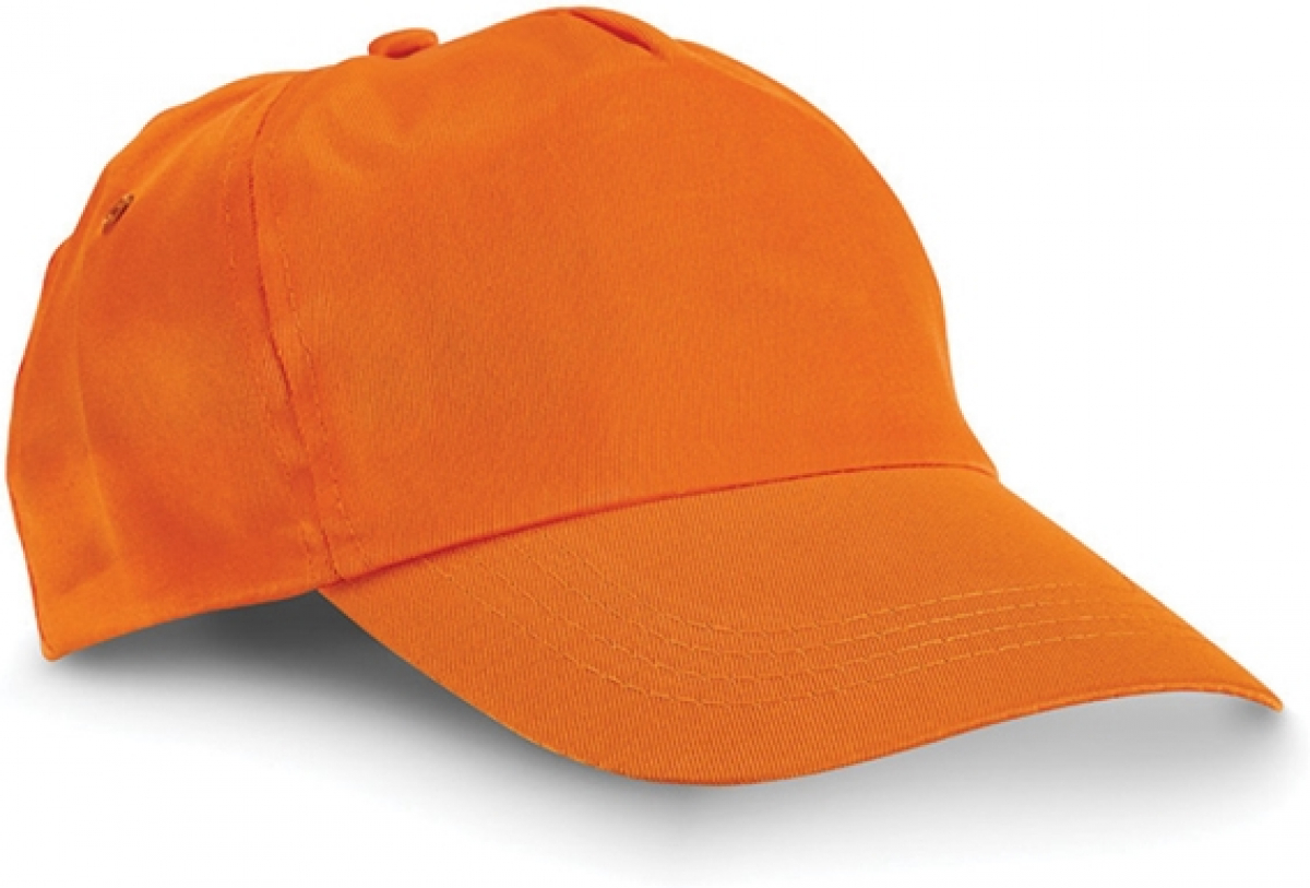 Продукт Hi!dea Шапка Campbel, 5-панелна, полиестер, оранжевана ниска цена с бърза доставка - BestPC.BG
