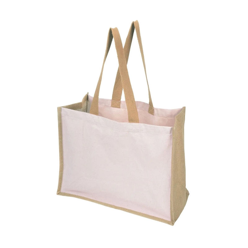 Продукт TOPS Торба Future, памук и юта, 42 х 19 х 33 cm, бежована ниска цена с бърза доставка - BestPC.BG