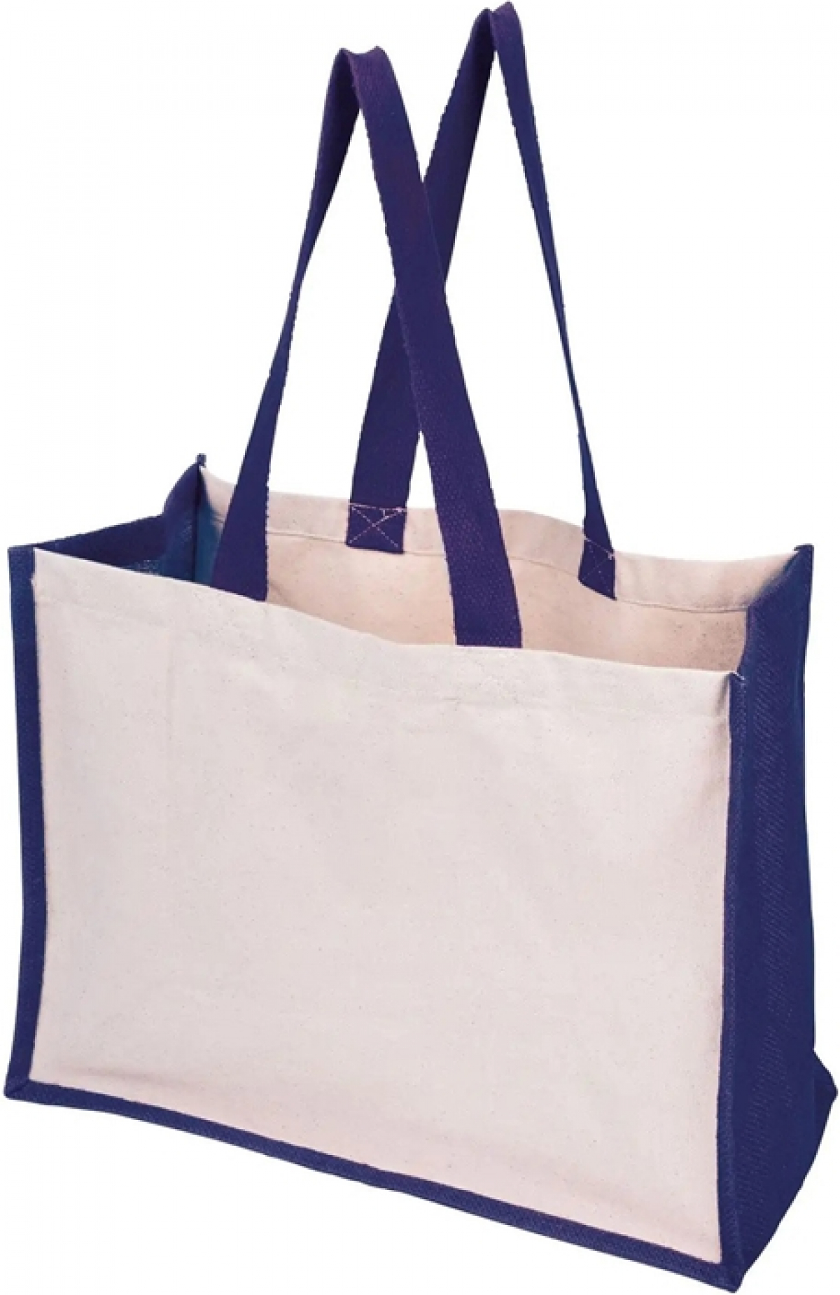 Продукт TOPS Торба Future, памук и юта, 42 х 19 х 33 cm, синяна ниска цена с бърза доставка - BestPC.BG