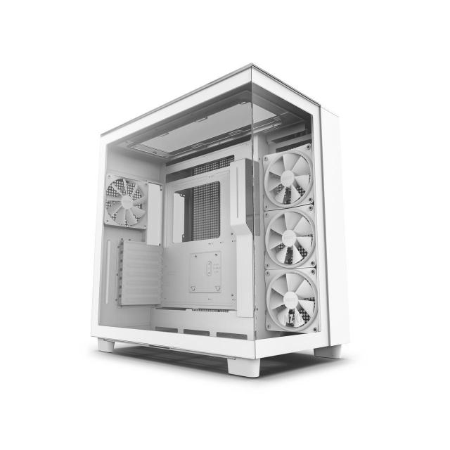 Кутия NZXT H9 Elite Matte Whiteна ниска цена с бърза доставка - BestPC.BG