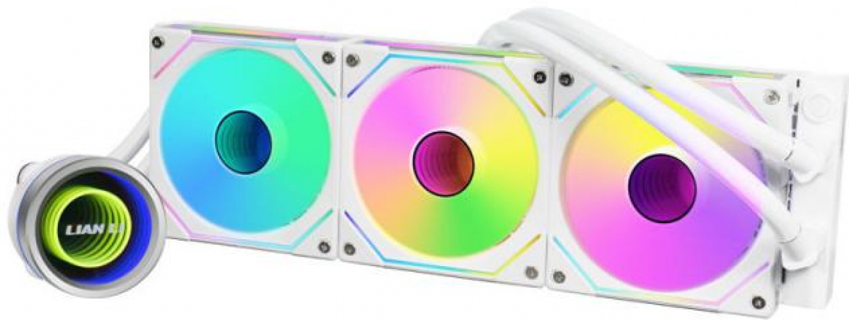 Водно охлаждане Lian Li GALAHAD II 360 Trinity SL-NF ARGB - Whiteна ниска цена с бърза доставка - BestPC.BG