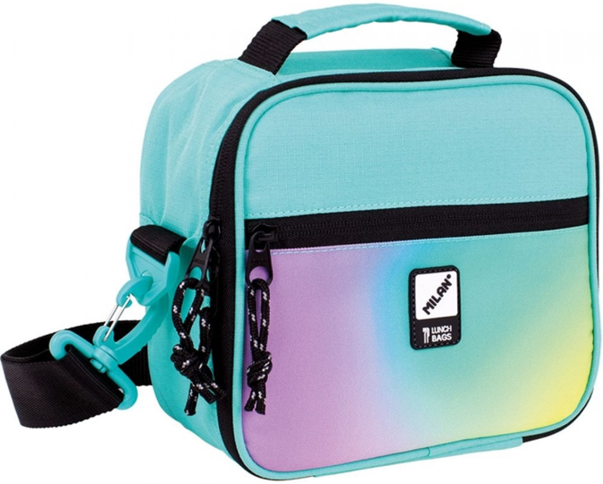 Milan Чанта за храна Sunset, с 3 кутии, тюркоазна ниска цена с бърза доставка - BestPC.BG