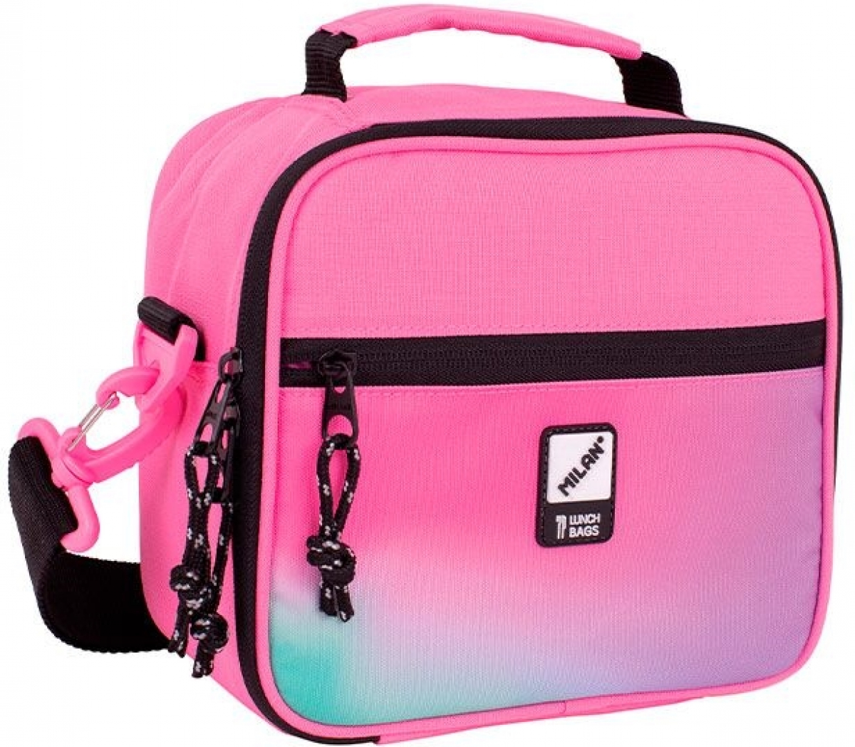 Milan Чанта за храна Sunset, с 3 кутии, розована ниска цена с бърза доставка - BestPC.BG