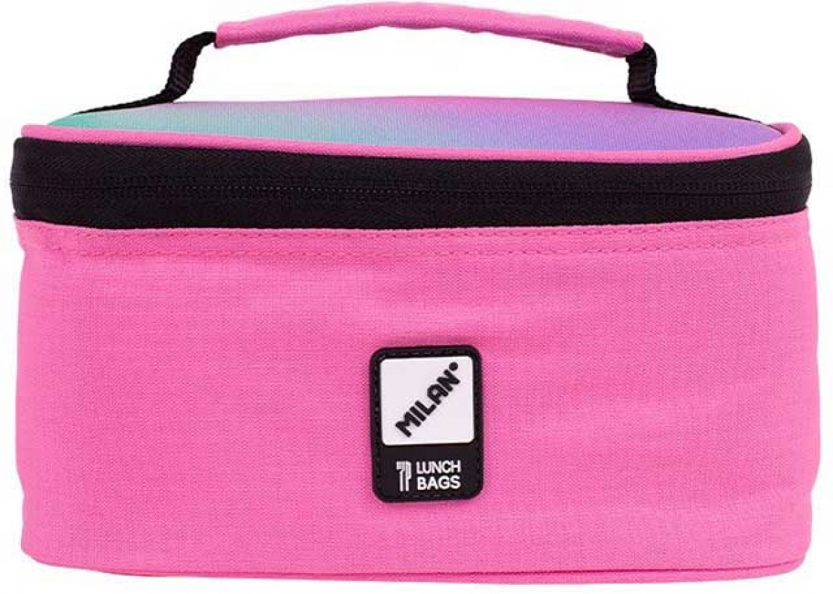 Milan Чанта за храна Sunset, с 1 кутия, розована ниска цена с бърза доставка - BestPC.BG
