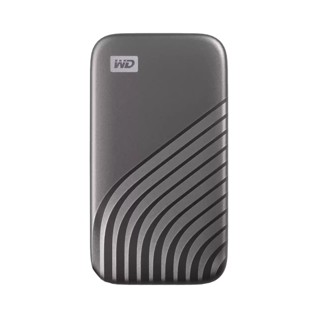 SSD външен Western Digital My Passport, 500GB SSD, USB 3.2, сивна ниска цена с бърза доставка - BestPC.BG