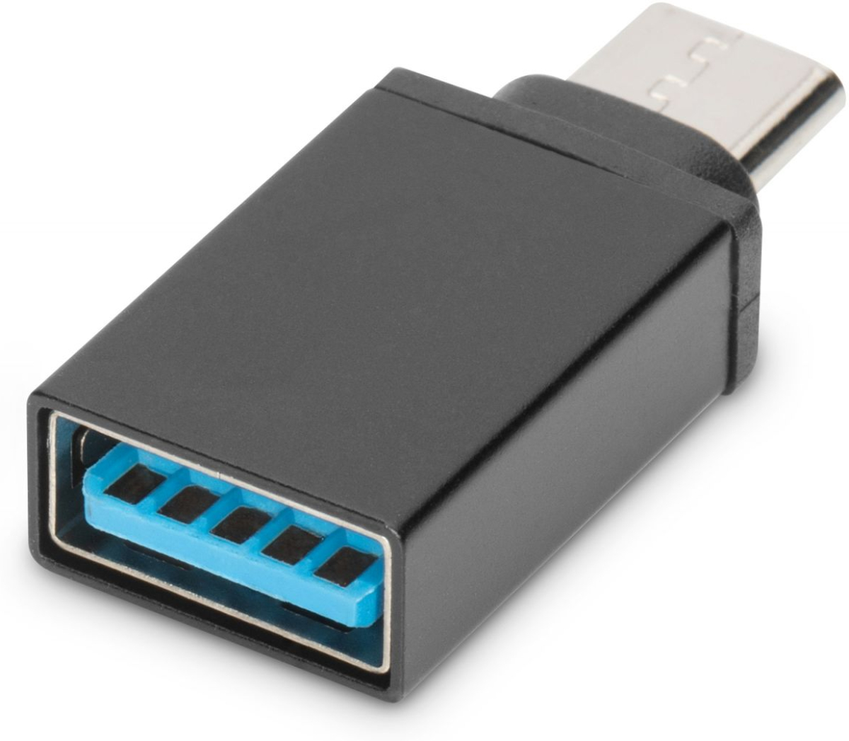 Кабел/адаптер ASSMANN AK-300506-000-S :: Aдаптер, Type C към USB A, M-Fна ниска цена с бърза доставка - BestPC.BG