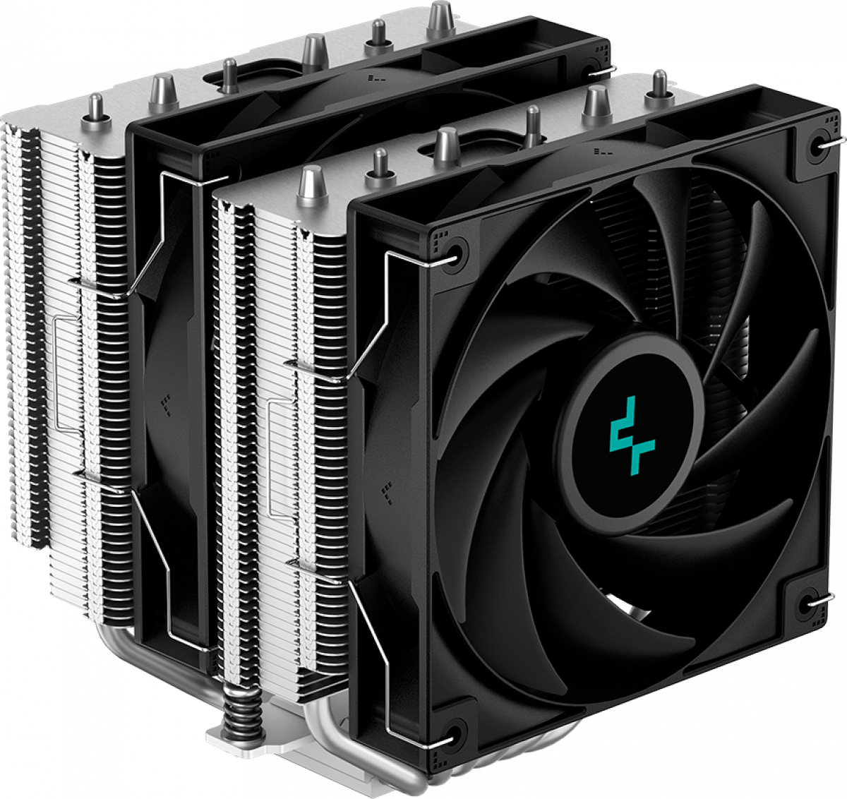 Охладител за процесор DeepCool AG620, CPU Air Cooler, 2x120mm PWM Fanна ниска цена с бърза доставка - BestPC.BG