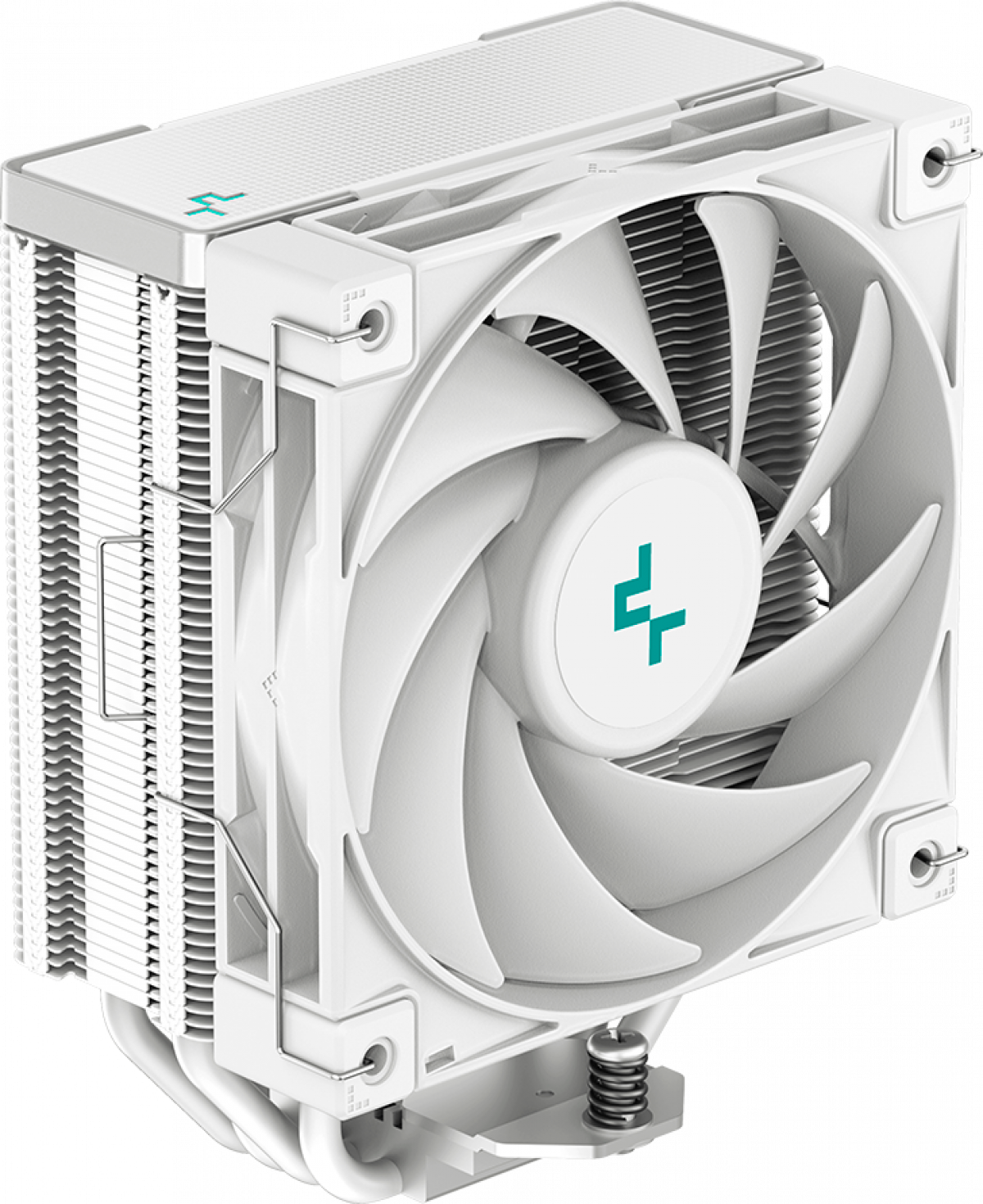Охладител за процесор DeepCool AK400 WH, CPU Air Cooler, 1x120mm PWM Fan, TDP 220W, 4 Heatpipes, Whiteна ниска цена с бърза доставка - BestPC.BG