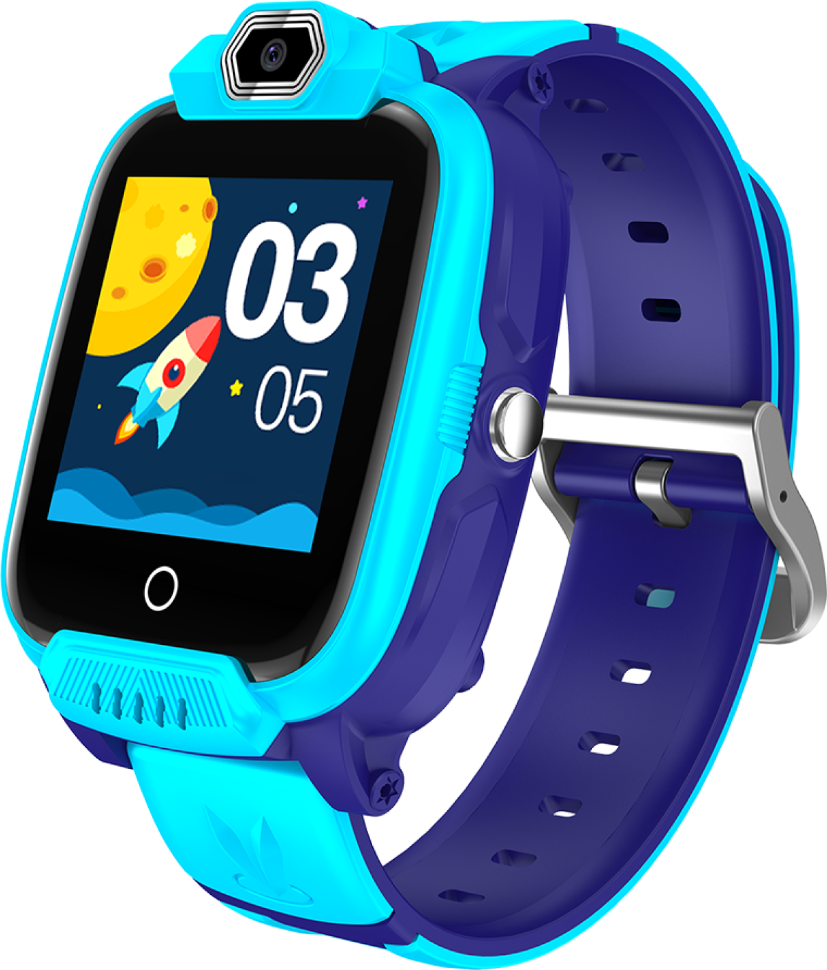 Смарт часовник Canyon Jondy KW-44, Kids smartwatch, 1.44\'\'IPS colorful screen 240*240, Nano SIM, Синна ниска цена с бърза доставка - BestPC.BG