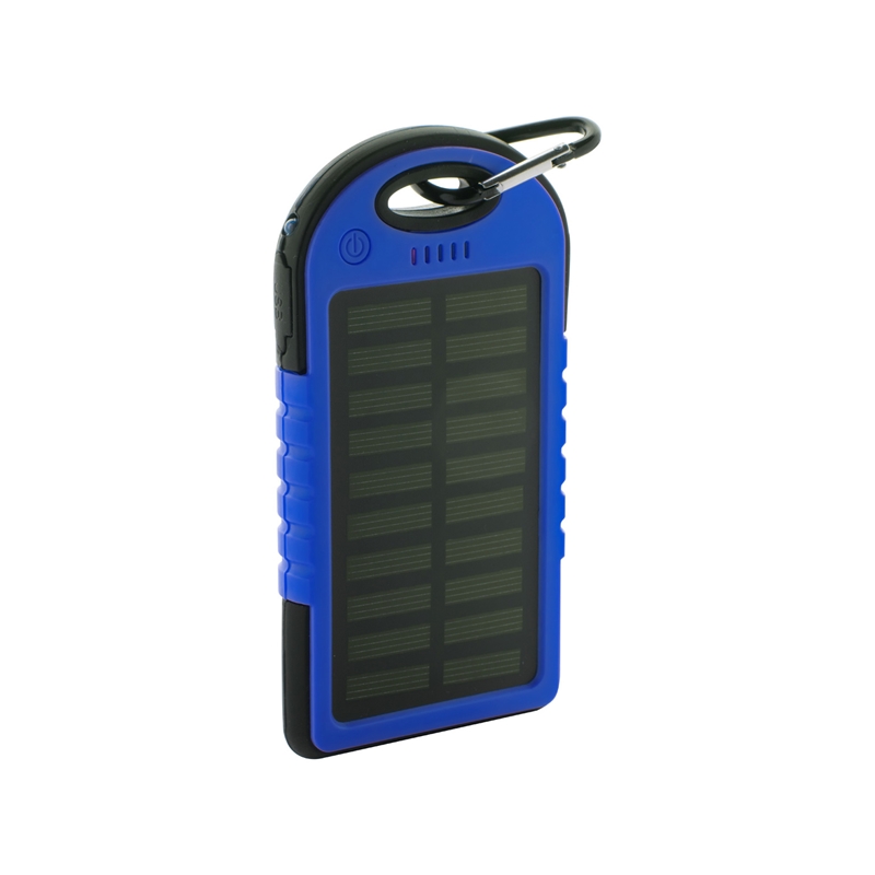 Външна батерия Cool Мобилна батерия Durabank Solar, 4000 mAh, синьо-чернана ниска цена с бърза доставка - BestPC.BG